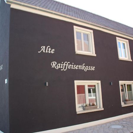 Apartment Alte Raiffeisenkasse Rothenburg Ob Der Tauber Buitenkant foto